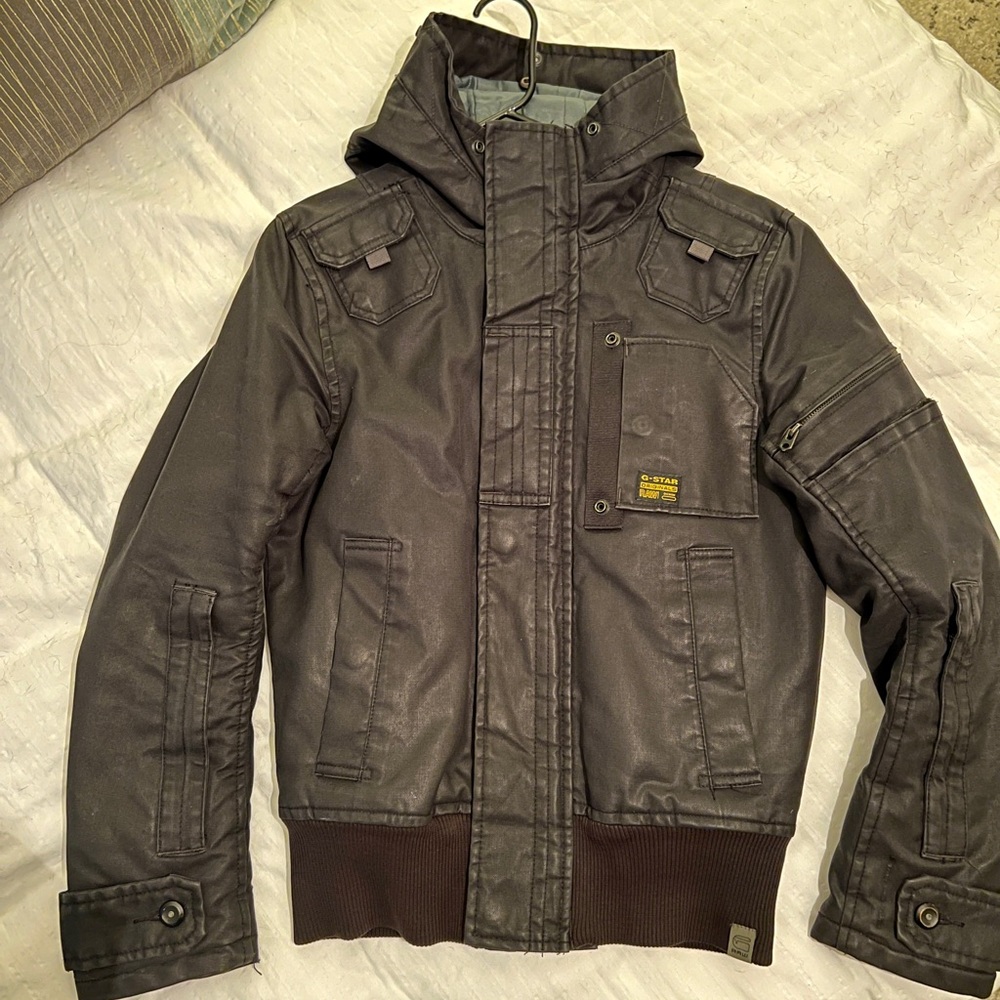 G-Star Mens Parka Bomber! Heavy.